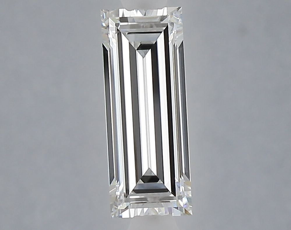 1.02 carat baguette lab grown diamond E color VVS2 clarity