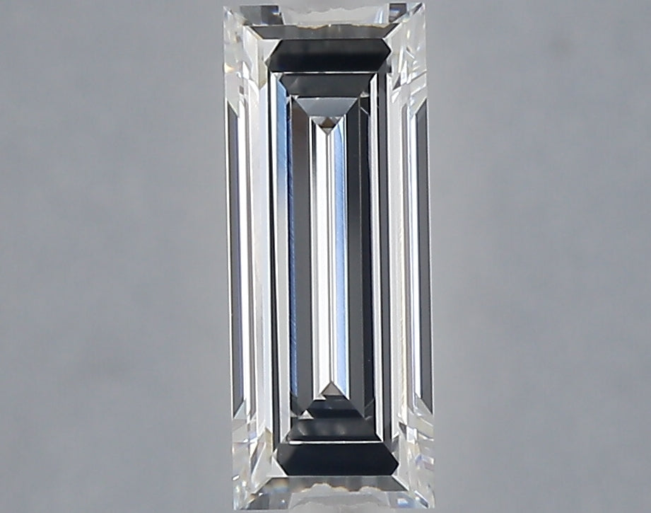 1.04 carat baguette lab grown diamond E color VVS2 clarity
