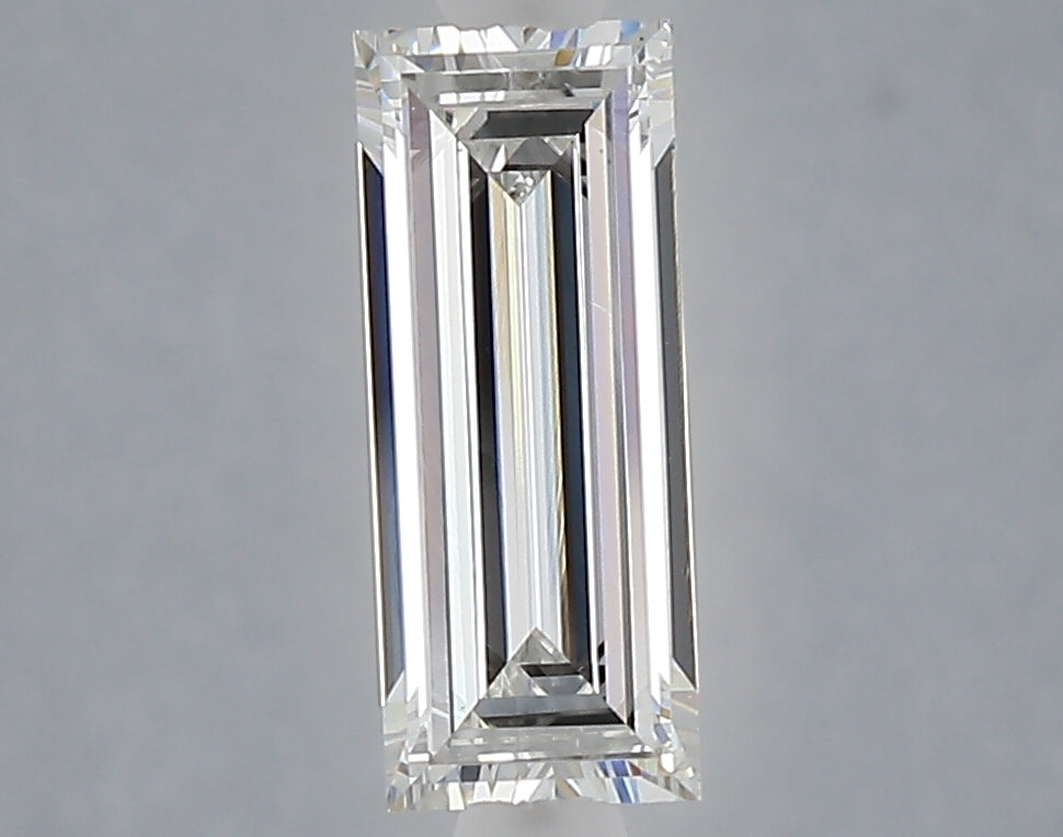 1.04 carat baguette lab grown diamond F color VS1 clarity