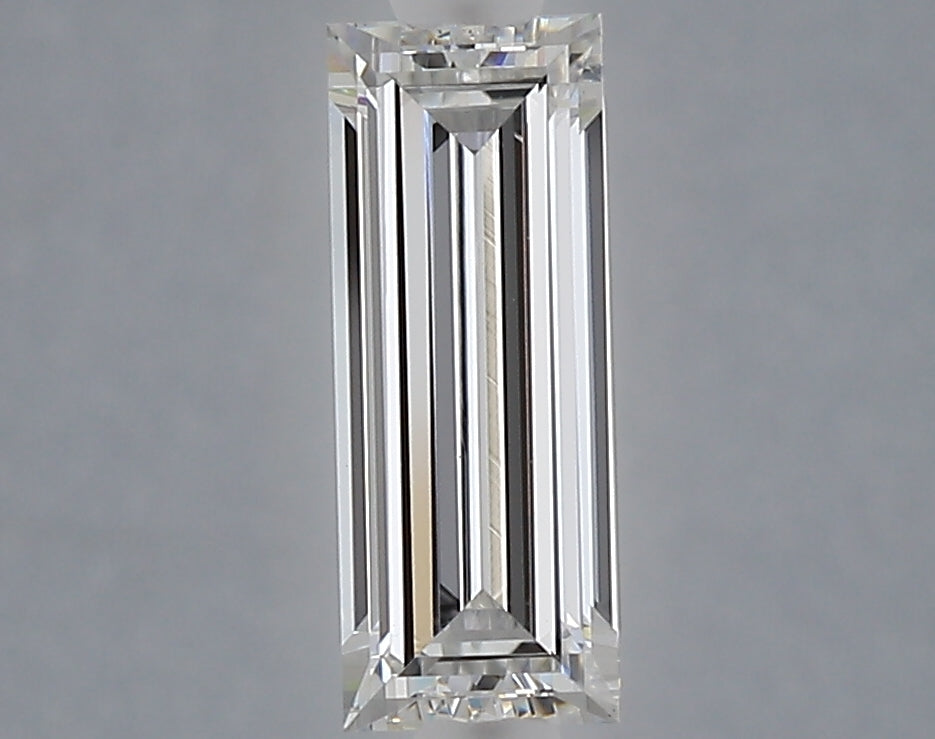 1.01 carat baguette lab grown diamond E color VS1 clarity