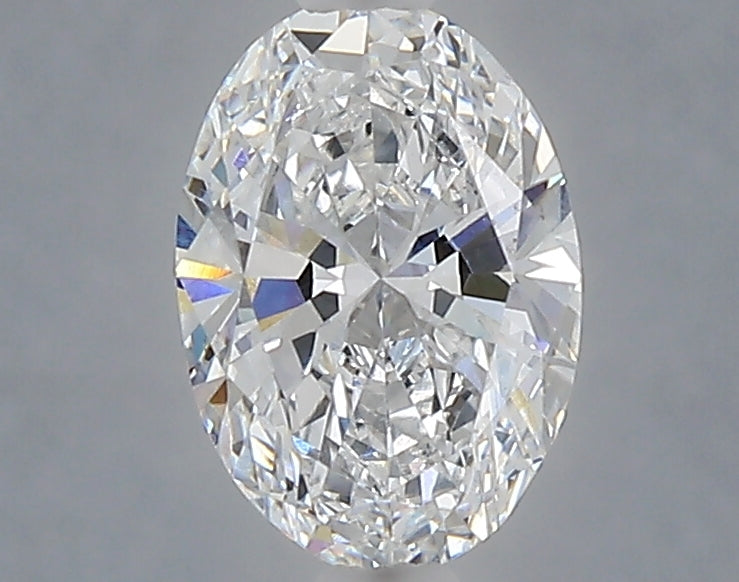 1.10 carat oval lab grown diamond D color VVS2 clarity