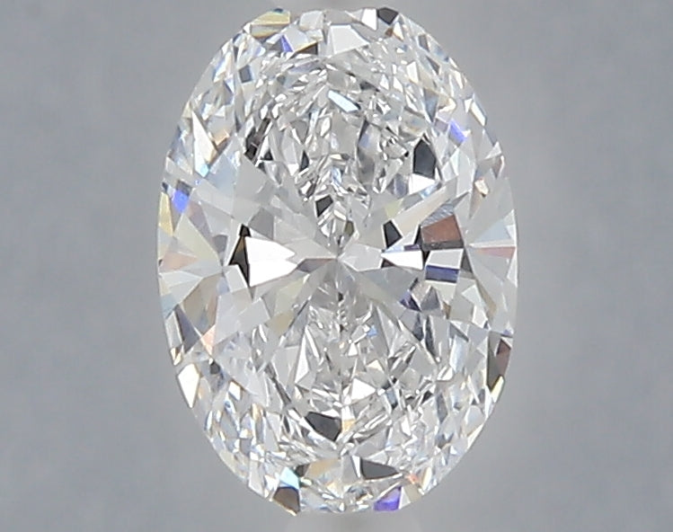1.10 carat oval lab grown diamond D color VVS2 clarity