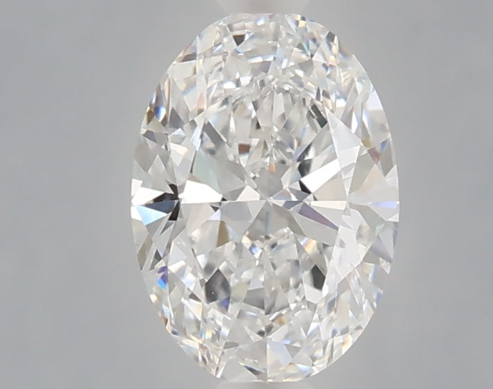 1.08 carat oval lab grown diamond D color VS1 clarity