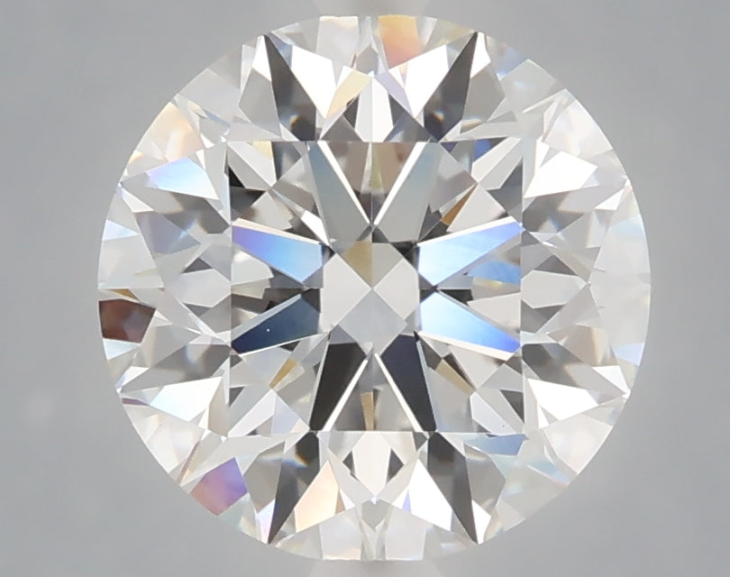 3.10 carat round lab grown diamond E color VVS2 clarity