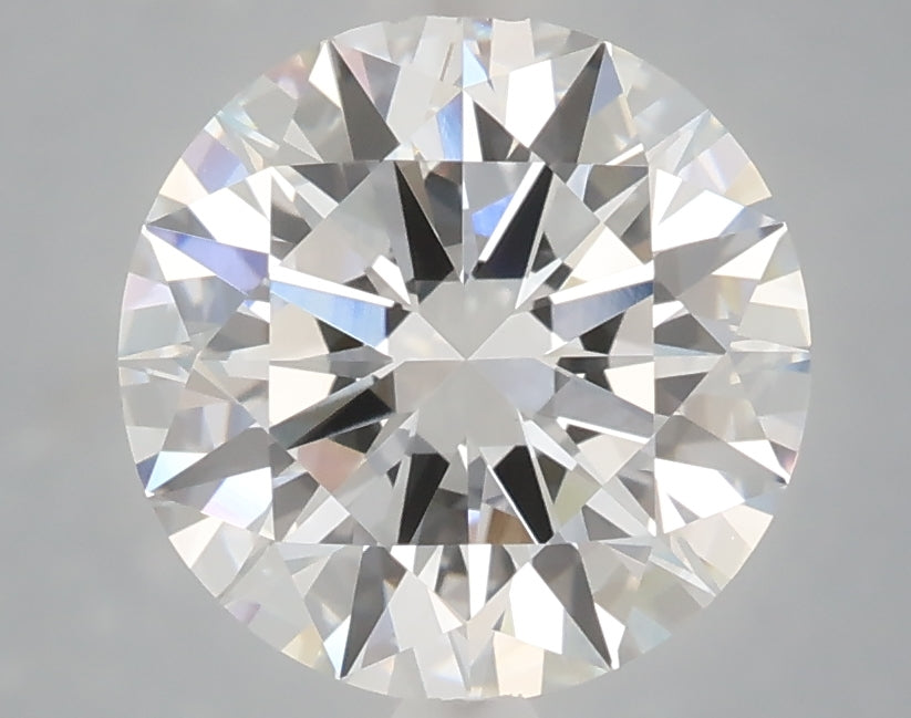 3.10 carat round lab grown diamond E color VVS2 clarity