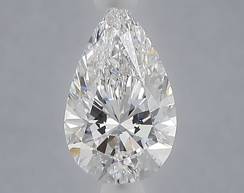 1.09 carat pear lab grown diamond E color VVS1 clarity