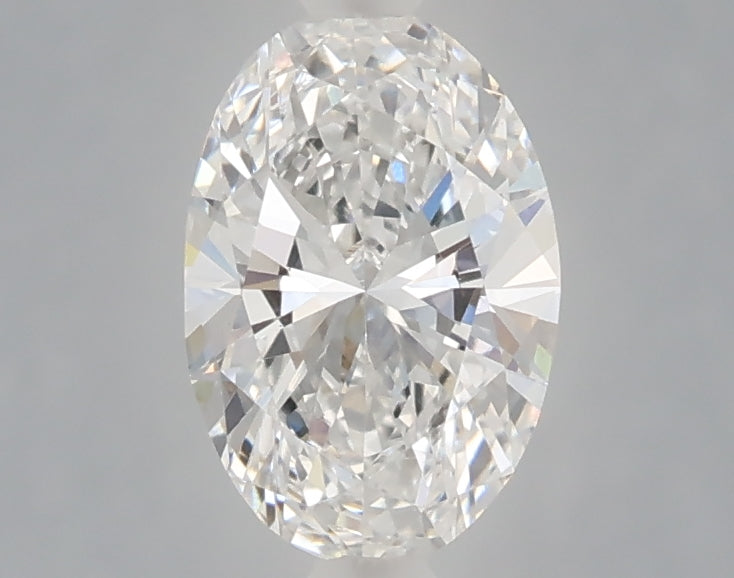 1.07 carat oval lab grown diamond D color VVS2 clarity