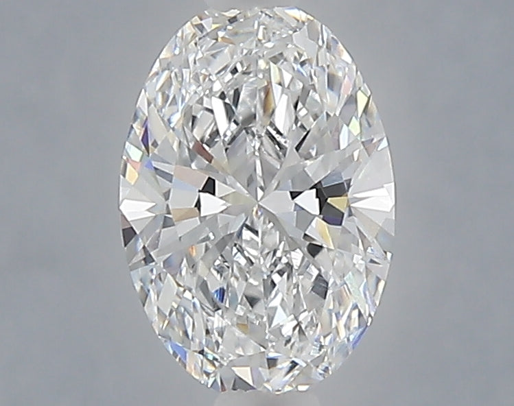 1.10 carat oval lab grown diamond D color VVS2 clarity