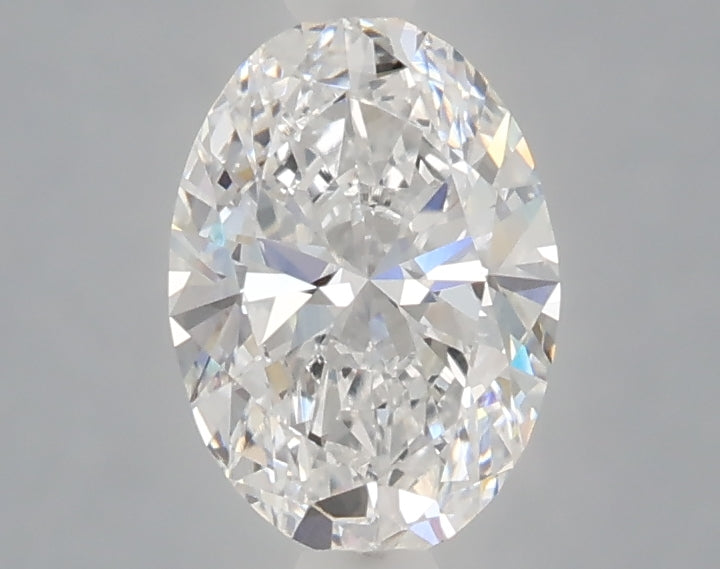 1.10 carat oval lab grown diamond D color VVS2 clarity