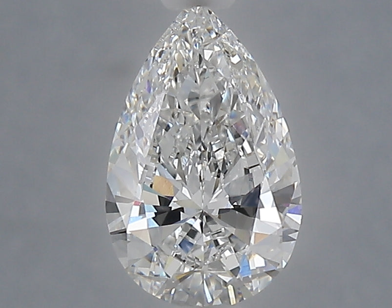 1.07 carat pear lab grown diamond E color VVS1 clarity