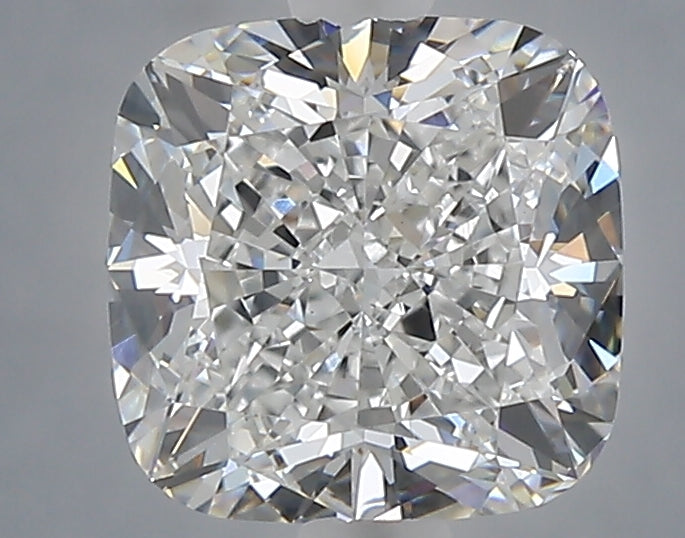 2.32 carat cushion lab grown diamond E color VS1 clarity