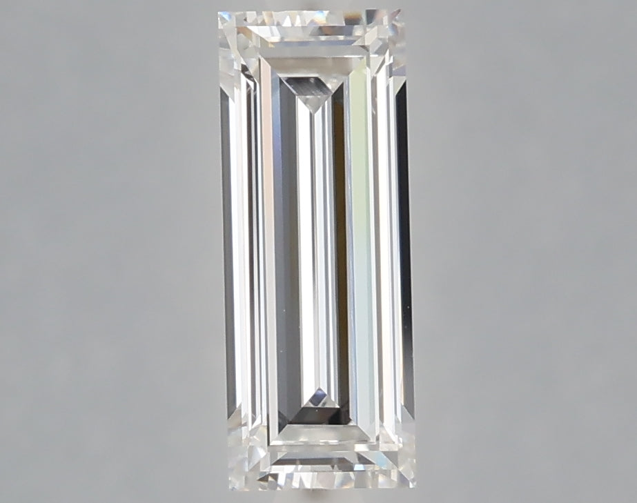 1.05 carat baguette lab grown diamond D color VVS1 clarity