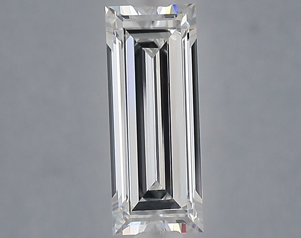 1.10 carat baguette lab grown diamond E color VVS1 clarity
