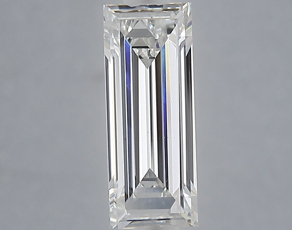 1.04 carat baguette lab grown diamond E color VS1 clarity