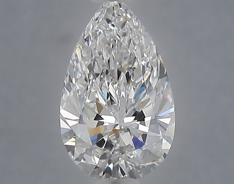 1.09 carat pear lab grown diamond E color VS1 clarity