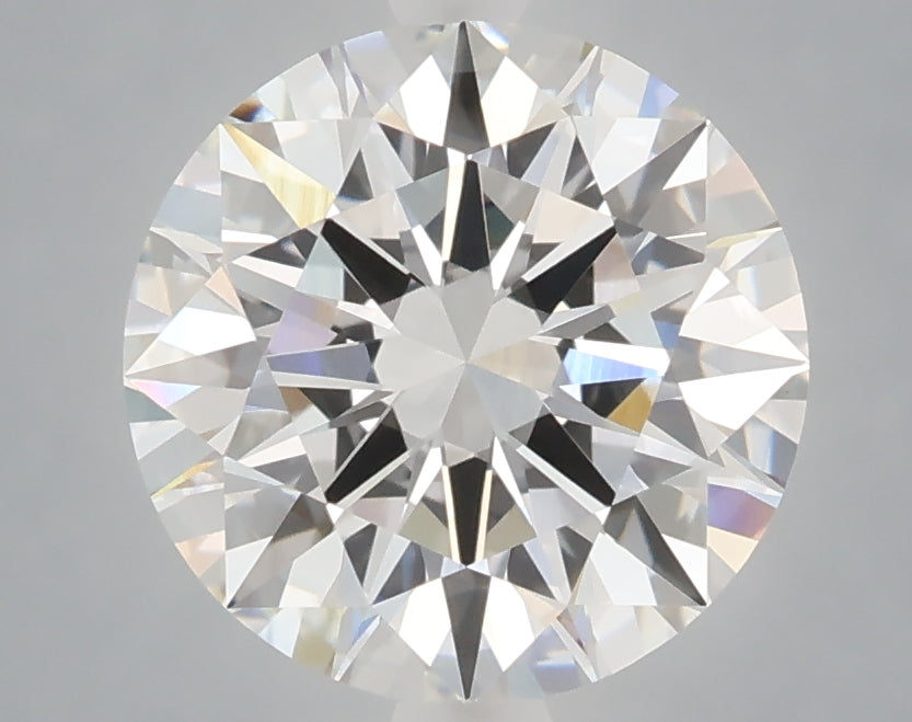3.00 carat round lab grown diamond E color VVS2 clarity