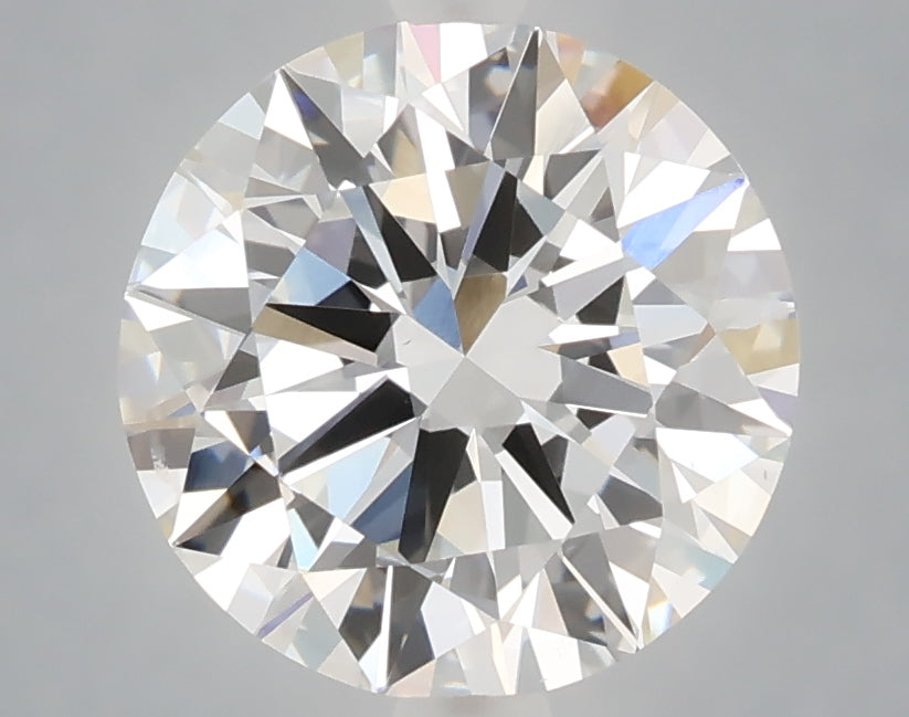 3.00 carat round lab grown diamond E color VS1 clarity