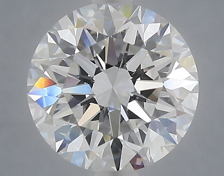 2.58 carat round lab grown diamond E color VVS2 clarity