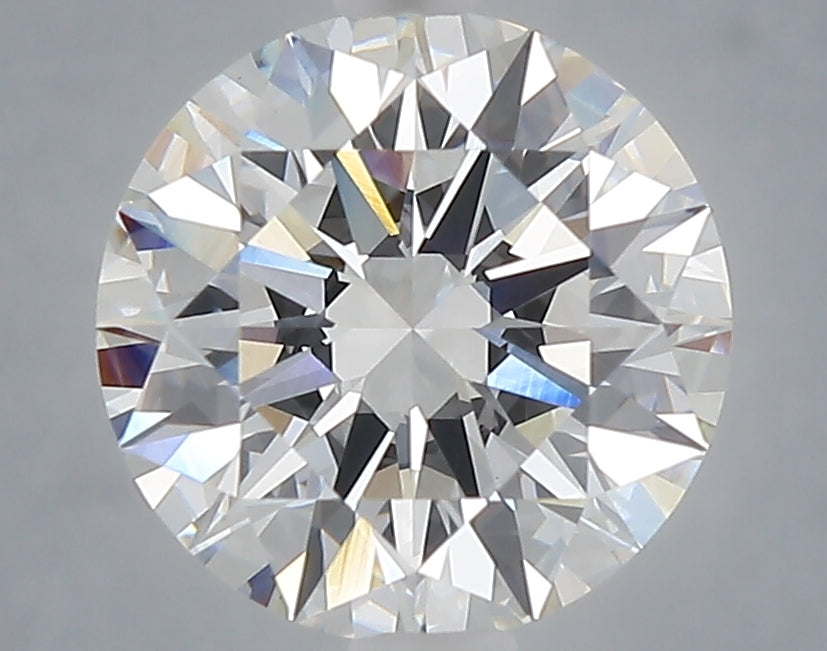 3.01 carat round lab grown diamond E color VVS2 clarity