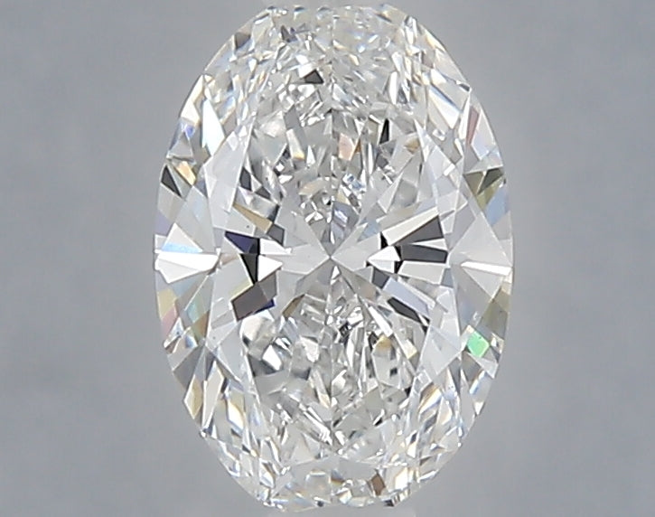 1.10 carat oval lab grown diamond E color VS1 clarity