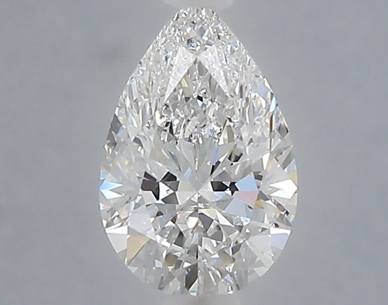 1.10 carat pear lab grown diamond D color VVS1 clarity