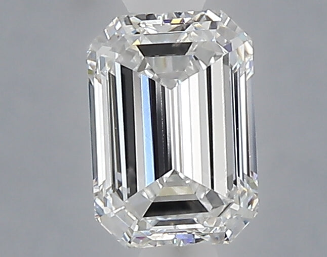 1.06 carat emerald lab grown diamond D color VVS2 clarity