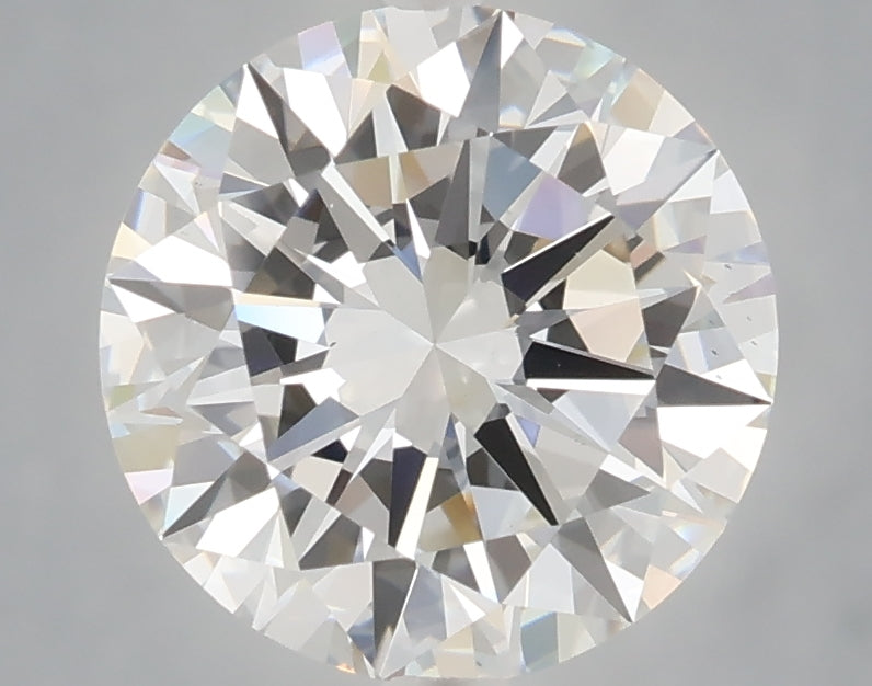 3.00 carat round lab grown diamond E color VS1 clarity