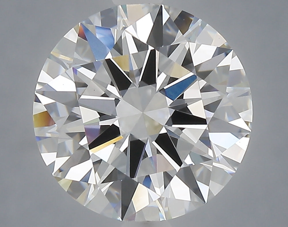 3.05 carat round lab grown diamond E color VS1 clarity