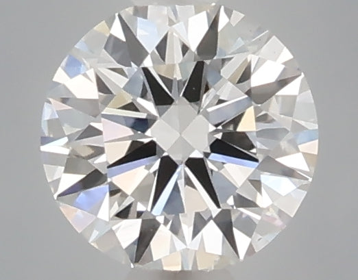 0.34 carat round lab grown diamond D color VVS2 clarity