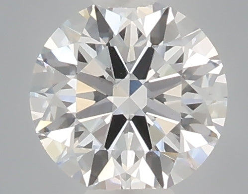 0.34 carat round lab grown diamond D color VVS2 clarity