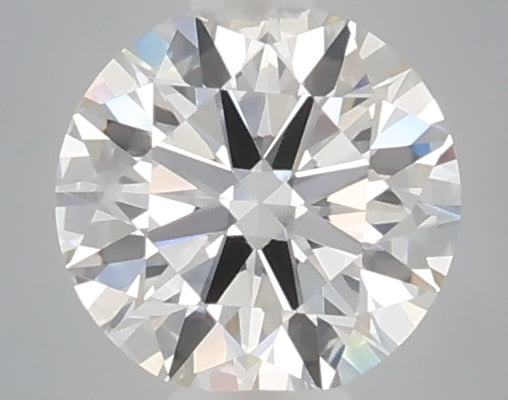 0.34 carat round lab grown diamond D color VVS2 clarity