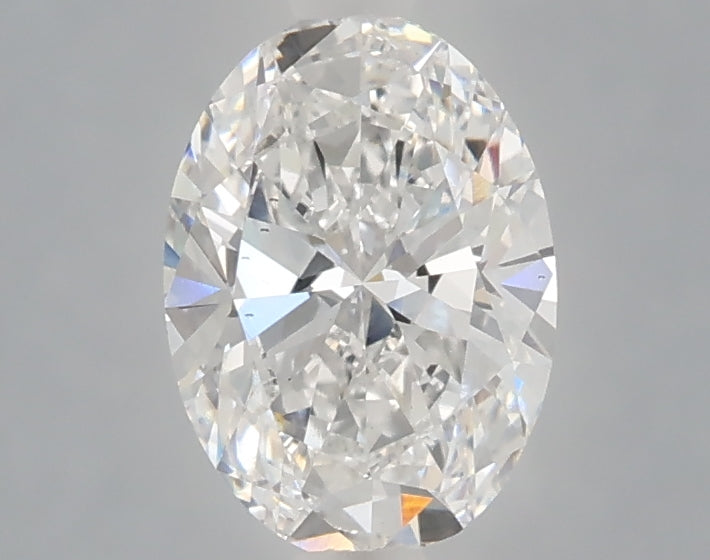 1.09 carat oval lab grown diamond D color VS1 clarity