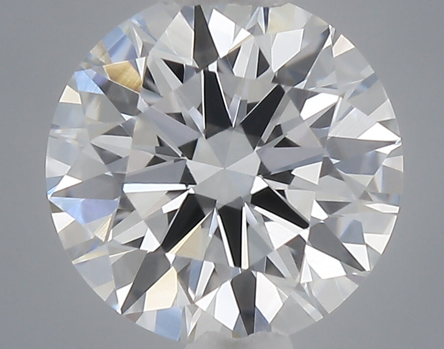 0.54 carat round lab grown diamond E color VVS1 clarity