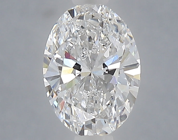 1.10 carat oval lab grown diamond D color VVS2 clarity