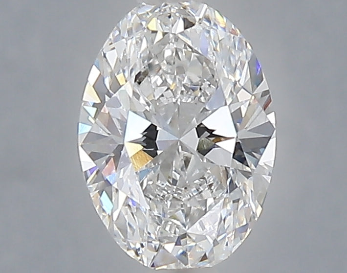 1.10 carat oval lab grown diamond E color VS1 clarity