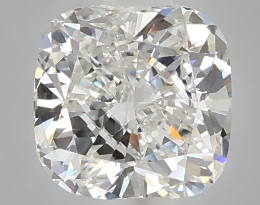 1.01 carat cushion lab grown diamond F color VVS2 clarity