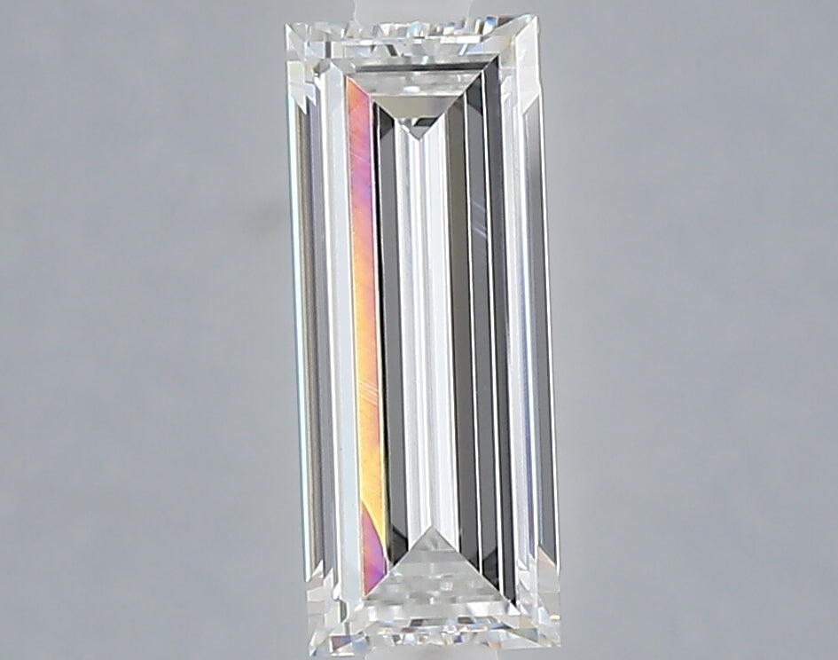 1.03 carat baguette lab grown diamond E color VVS2 clarity
