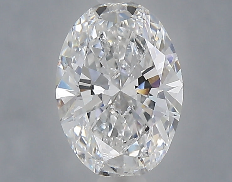 1.10 carat oval lab grown diamond D color VS1 clarity