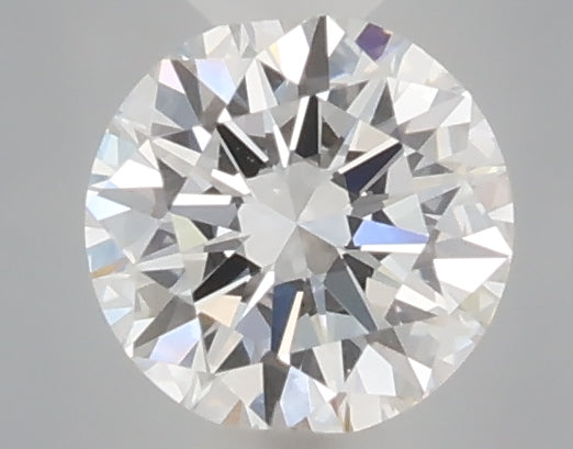 0.31 carat round lab grown diamond D color VVS1 clarity
