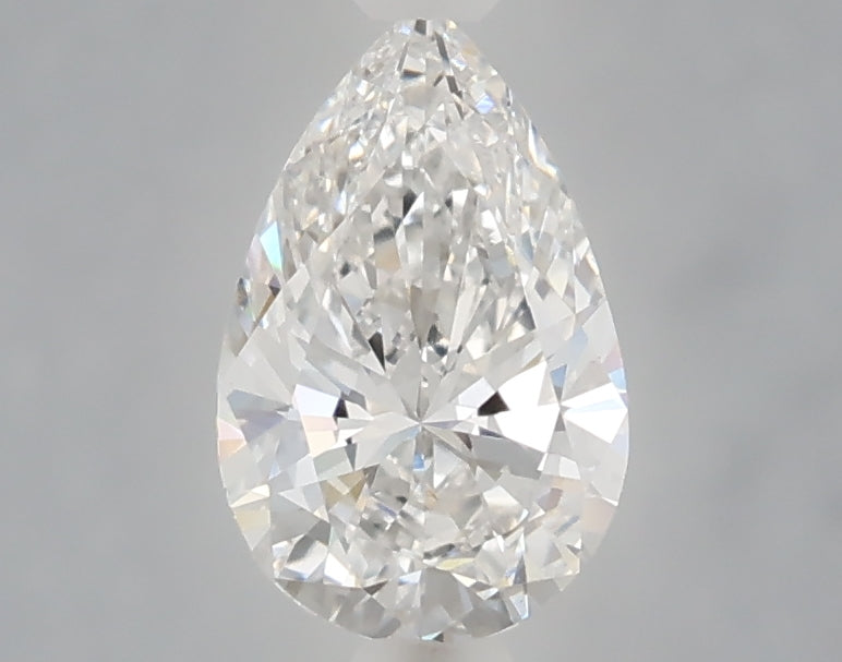 1.02 carat pear lab grown diamond E color VVS2 clarity