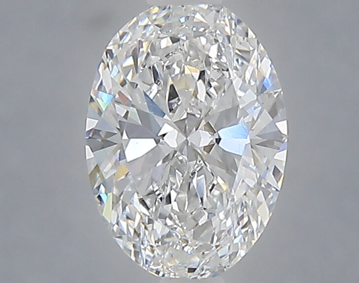 1.10 carat oval lab grown diamond D color VVS2 clarity
