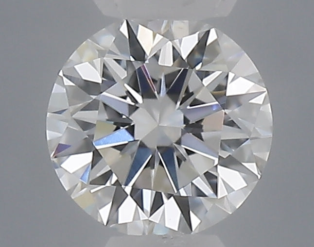 0.35 carat round lab grown diamond E color VVS1 clarity