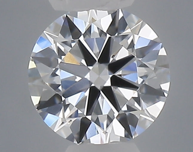 0.35 carat round lab grown diamond D color VS2 clarity