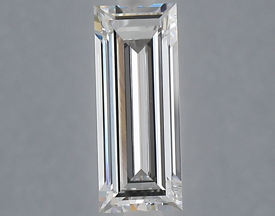 1.02 carat baguette lab grown diamond D color VS1 clarity
