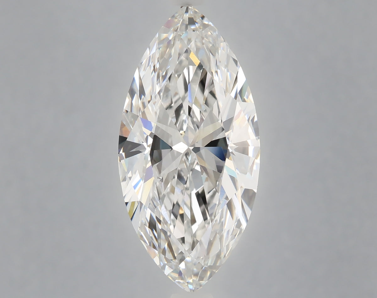 6.00 carat marquise lab grown diamond F color VVS2 clarity