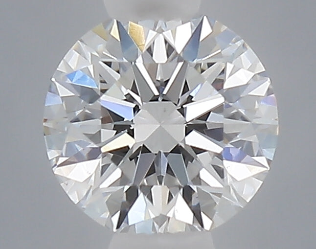 0.35 carat round lab grown diamond D color VVS2 clarity