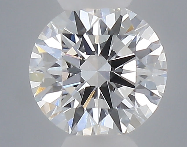 0.34 carat round lab grown diamond D color VS1 clarity