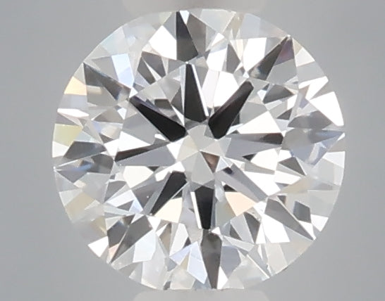 0.31 carat round lab grown diamond D color VVS1 clarity