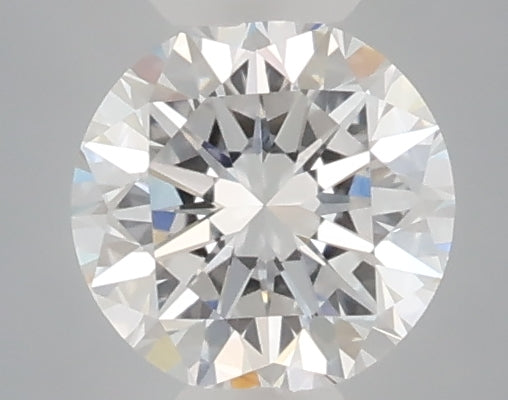 0.32 carat round lab grown diamond D color VVS1 clarity