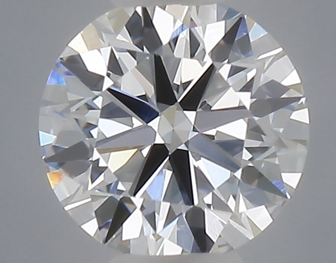 0.34 carat round lab grown diamond D color VVS2 clarity